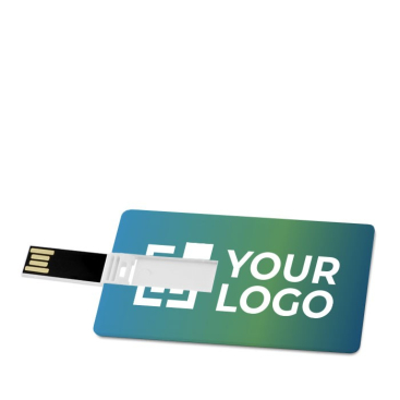 Cartão USB com a sua imagem a cores e preço económico