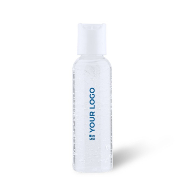 Gel desinfetante personalizado com logótipo e doseador 60 ml