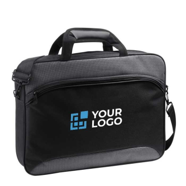 Bolsa corporativa clássica com cinta para trolley 15.6''