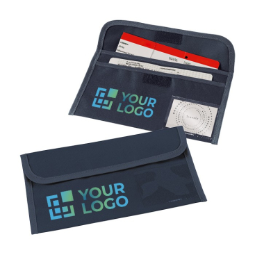 Porta-documentos de viagem personalizado com logótipo
