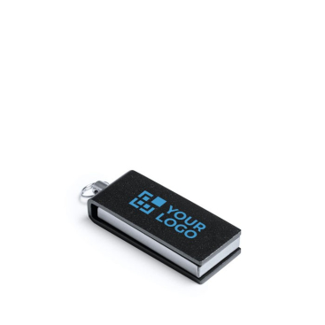 Pequeno USB personalizado com clipe giratório de cor
