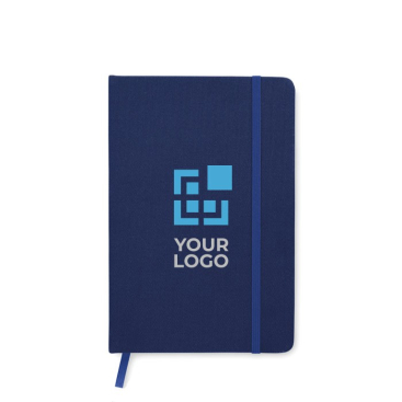 Caderno personalizada em RPET tamanho A5 cor preto