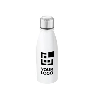 Garrafa de água personalizada com acabamento brilhante 500ml