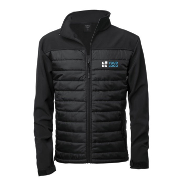 Casaco softshell personalizado impermeável poliéster MKT Cornal