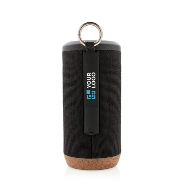 Coluna com base em cortiça para oferecer cor preto