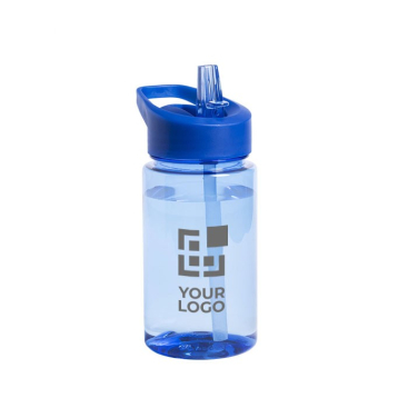 Garrafa sem BPA com bocal colorido para crianças 440ml