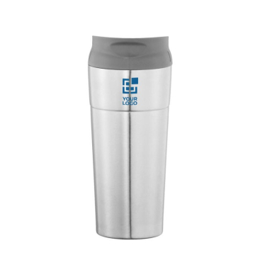 Copo térmico de aço com tampa de pressão 500ml