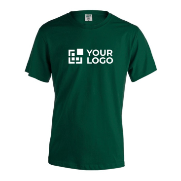 T-shirt corporativa de algodão ringspun em várias cores 150 g/m2 Keya