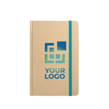 Caderno A5 personalizado papel reciclado vista principal