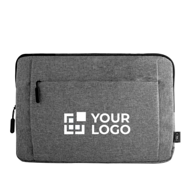 Bolsa acolchoada de poliéster rPET de aspecto formal 15,6''