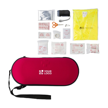 Kit primeiros socorros para empresas de EVA com logótipo