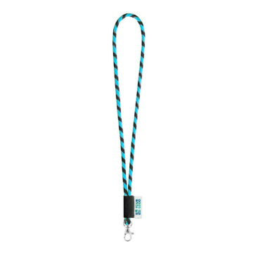 Lanyard tubular listrado entrega 4-6 dias personalizado