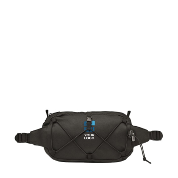 Saco de cintura de RPET com correia ajustável e bolso interior