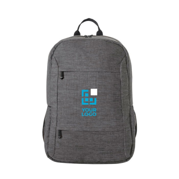 Mochila RPET com compartimento acolchoado para tablet 10,1'' e PC 15,6''