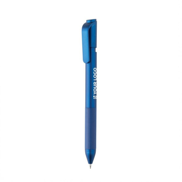 Caneta com bloqueio seguro antimanchas tinta azul Dokumental®