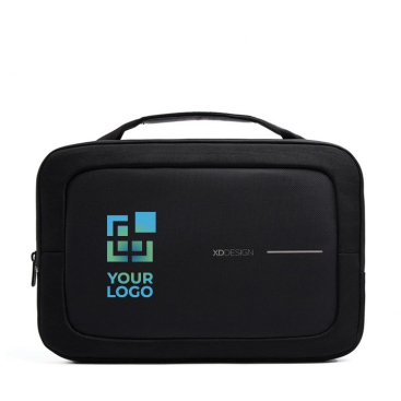 Bolsa de RPET para portátil com acabamento repelente à água 14''