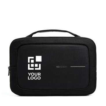 Bolsa de RPET para portátil com acabamento repelente à água 16''