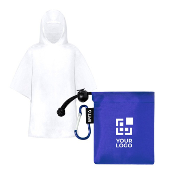 Poncho para crianças em várias cores com estojo de transporte