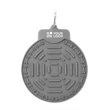 Almofada de silicone para lamber, para animais com mosquetão