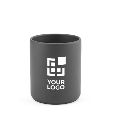 Caneca de cerâmica com acabamento elegante fosco sem alças 290ml