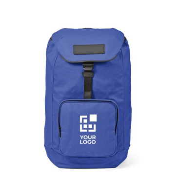Mochila à prova d'água de algodão reciclado com fivela 240 g/m2