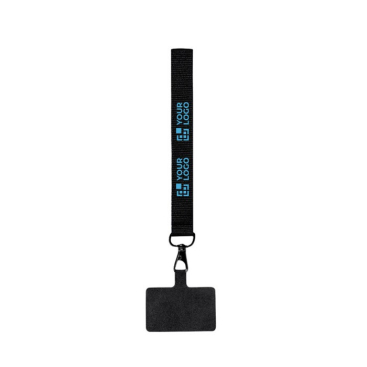 Pulseira de poliéster para colocar entre a capa e o smartphone
