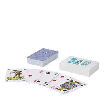 Baralho de cartas personalizado clássico com caixa de papel
