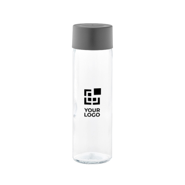 Garrafa de vidro fabricada na Europa com tampa anti-fugas 800ml