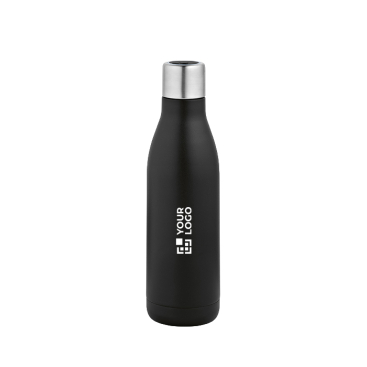 Garrafa em aço inoxidável reciclado com tampa de luz ultravioleta 520ml