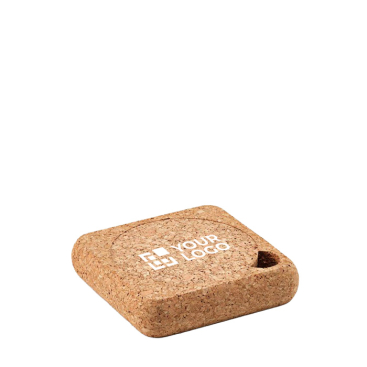 Conjunto de bases para copos redondas em cortiça natural fabricado na UE