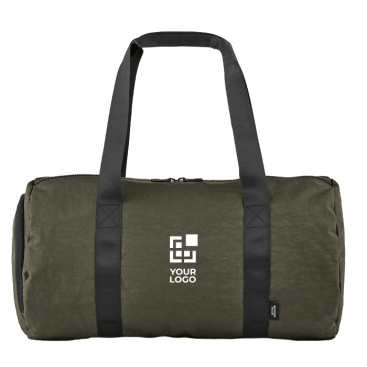 Saco de ginásio em nylon reciclado com compartimento para calçado