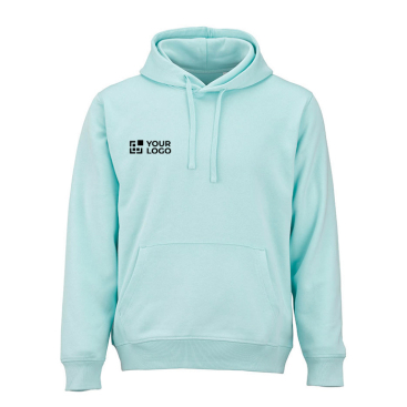 Sweatshirt unissexo com capuz em algodão orgânico 300 g/m²