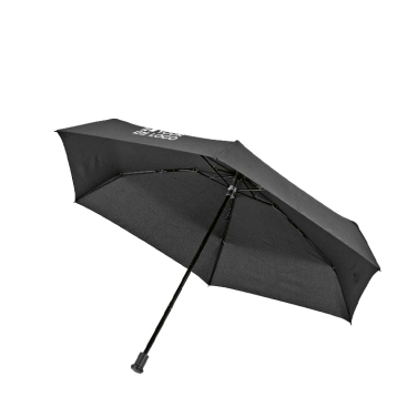 Guarda-chuva dobrável manual em pongee de plástico reciclado ø95