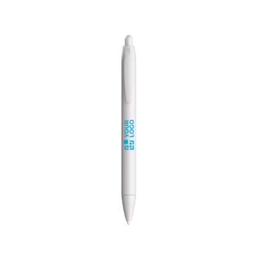 Caneta de plástico com corpo largo e escrita azul Wide Body BIC®