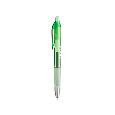 Caneta de plástico retrátil com tinta preta Intensity® Gel Clic BIC®