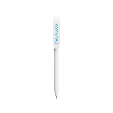Caneta reciclada com clip e tinta azul Super Clip Ecolutions BIC®