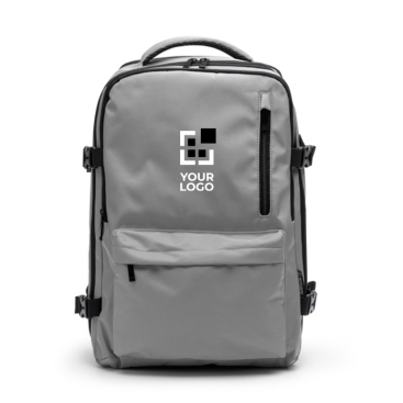 Mochila de viagem de poliéster reciclado hidrorrepelente PC 16''