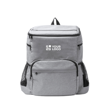 Mochila térmica de plástico reciclado com interior isotérmico 22L