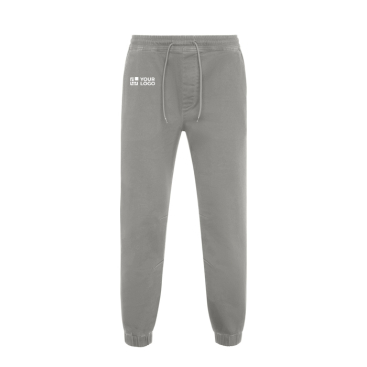 Calças jogger de algodão unissexo com bolsos laterais 390 g/m² Roly