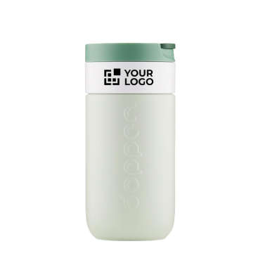 Copo térmico de viagem em aço inoxidável com tampa basculante Dopper 300 ml