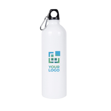 Garrafa de aço reciclado com mosquetão para sublimação 750 ml
