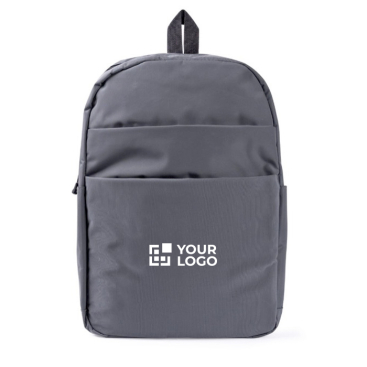 Mochila leve de nylon para portátil com bolso antirroubo 16''