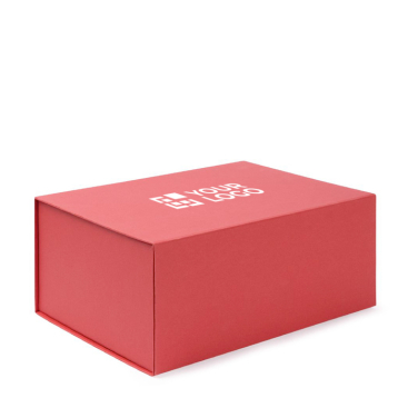 Elegante caixa-oferta de cartão duro com fecho magnético