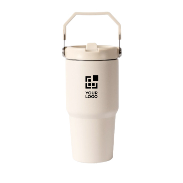 Garrafa térmica anti-fugas em aço inoxidável reciclado 600 ml