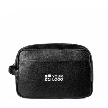 Nécessaire em PU com fecho eclair e bolso interior duplo 200 g/m²