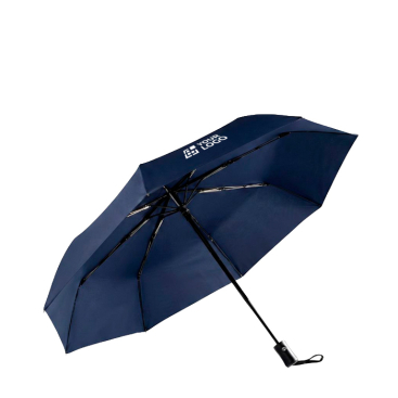 Guarda-chuva dobrável em pongee RPET com abertura rápida automática Ø98