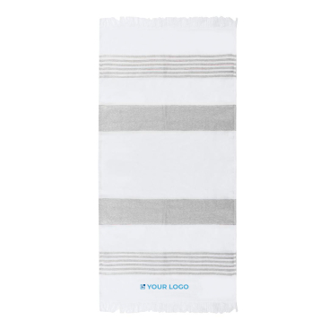 Toalha SEAQUAL de algodão e poliéster reciclado 300 g/m2 70 x 140 cm