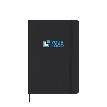 Caderno de folhas lisas com planificador mensal em inglês incluído