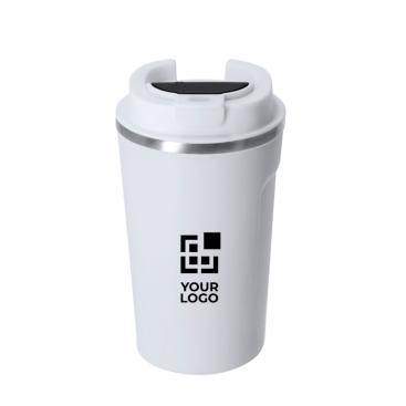 Copo de aço inoxidável reciclado com indicador de temperatura 400 ml