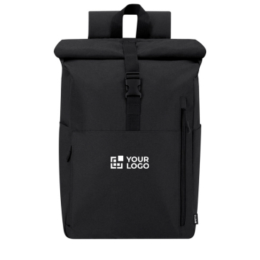 Mochila enrolável de rPET para portátil adequada para trolley 15''